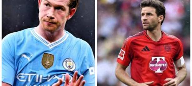 包含德布劳内与拜仁激战正酣，补时阶段一粒世界波决定胜负！的词条